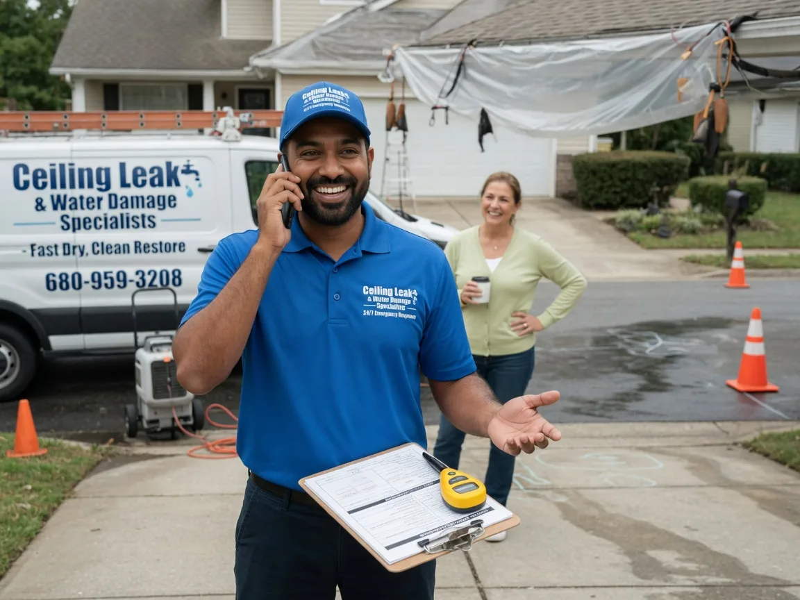 Ceiling Leak Cleanup Great River, NY FAQs